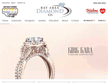 Tablet Screenshot of bayareadiamond.com